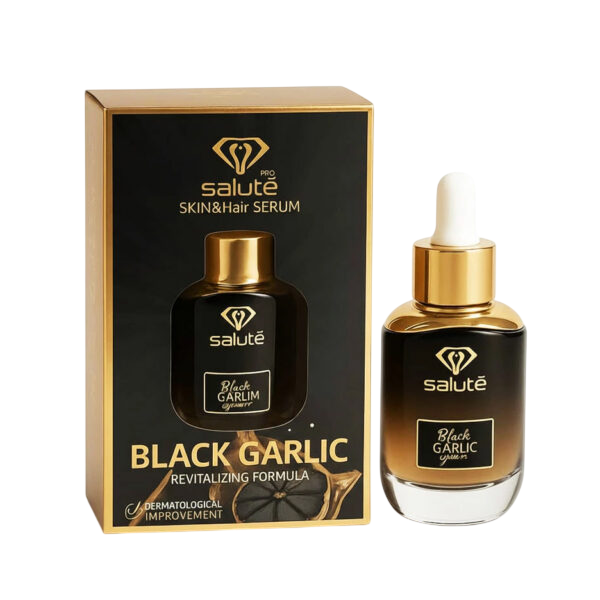 سرم سیر سیاه پوست و مو سالوته پرو مناسب رویش مجدد حجم 30 میلی لیتر