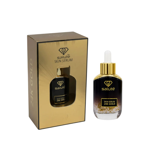 سرم 24K GOLD کلاژن ساز پوست سالوته پرو مناسب برای انوع پوست حجم 30 میلی لیتر